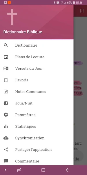 Dictionnaire Biblique Screenshot 0