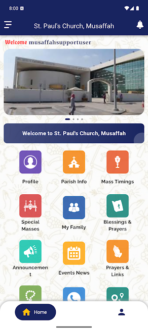 St. Paul's Church, Musaffah Screenshot 1