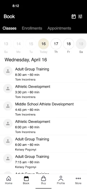 Trident Training Club Screenshot 1