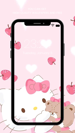 Pink Aesthetic Wallpaper Screenshot 1