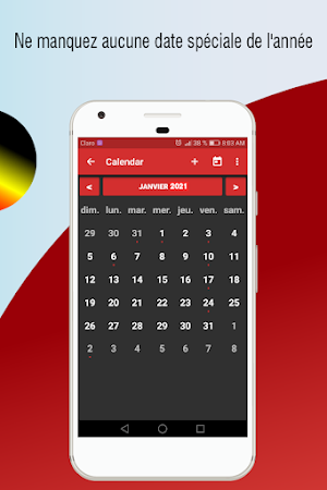 calendrier belge 2021, calendrier belgique 2021 Screenshot 2