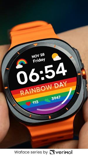 DW03 Rainbow - Colorful Theme Screenshot 3
