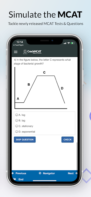 MCAT Exam Test Prep Screenshot 3