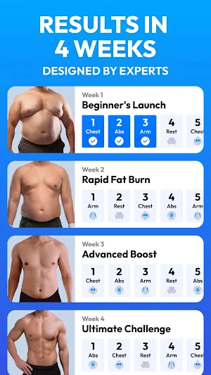 Weight Loss for Men: Workout Screenshot 1