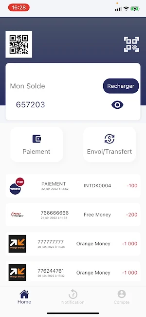 Wallet b2b Touchpoint Screenshot 1