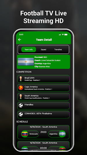 Football Tv Live Hd Stream Screenshot 3