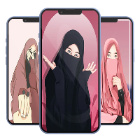 Cute Hijab Muslimah Wallpaper