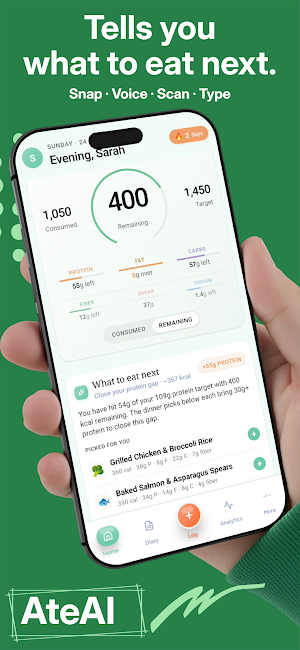 AteAI: AI Calorie Counter Screenshot 1