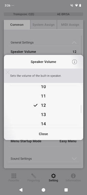 Aerophone Brisa Plus Screenshot 3