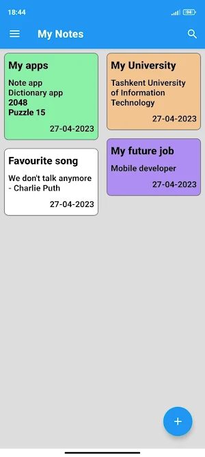 Your Notes Screenshot 0