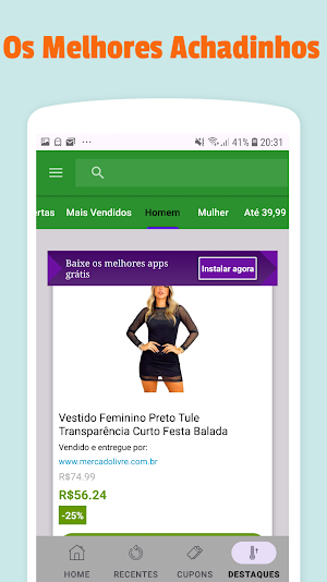 Trago Ofertas - Achadinhos Screenshot 1