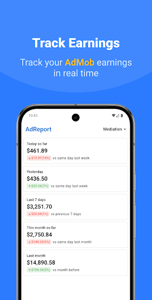 Dashboard for AdMob Screenshot 0