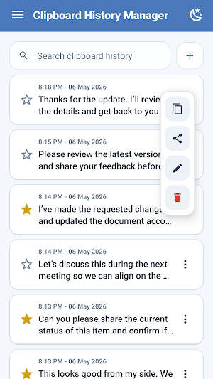 Clipboard History Manager Screenshot 3