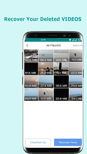 Photo and video recovery Screenshot 3