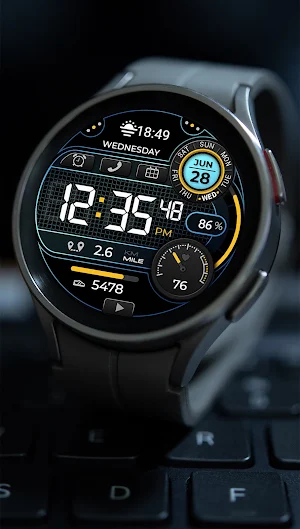 Smart Digital Black Colors Screenshot 0
