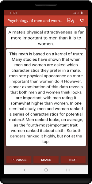 Psychology of men and women in relationship Screenshot 2