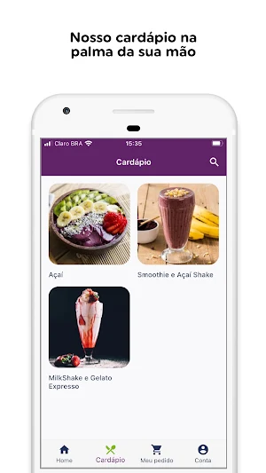 MyPurple Açaí Screenshot 2