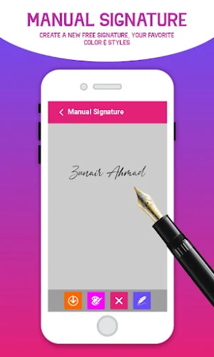 Signature Maker : Digital Sign Screenshot 0