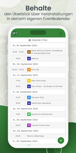 Eventpicker: Veranstaltungen Screenshot 3