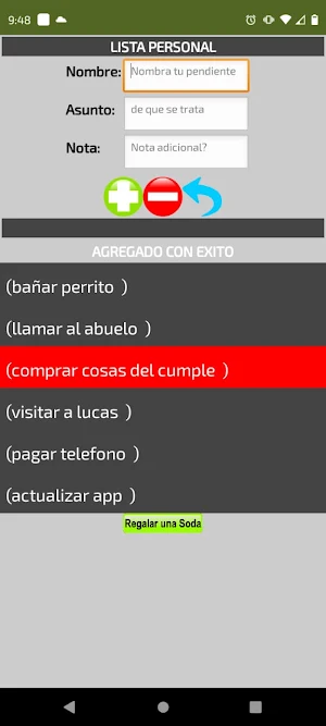 Mis Pendientes Screenshot 1