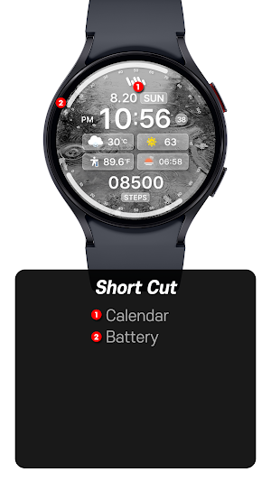 SamWatch InfoBlock Weather Screenshot 2