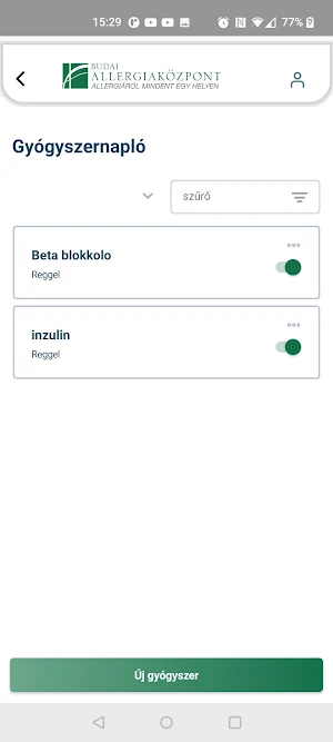 AllergiaApp Screenshot 2