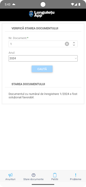Lunguletu App Screenshot 1
