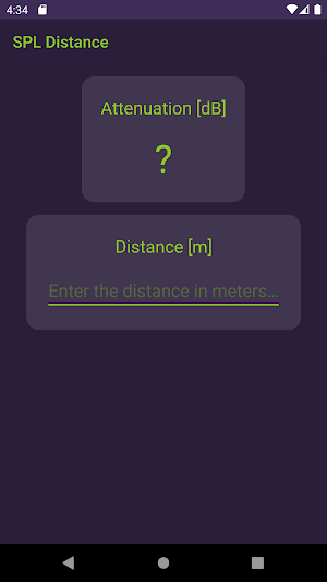SPL distance Screenshot 1