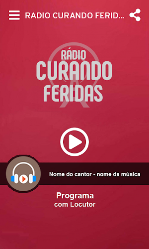 Rádio Curando Feridas Screenshot 1