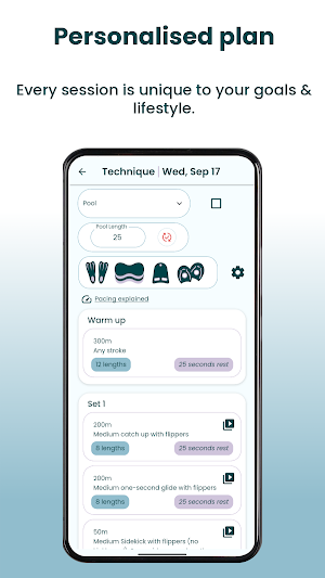 Catch - Swim Coach & Training Screenshot 2