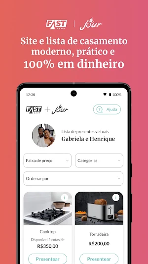 Lejour - Lista de Casamentos Screenshot 0