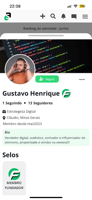 Comunidade SAD Screenshot 1