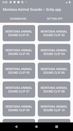 Montana Animal Sound Collectio Screenshot 0