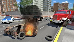 Fire Truck Simulator 2019 Screenshot 1