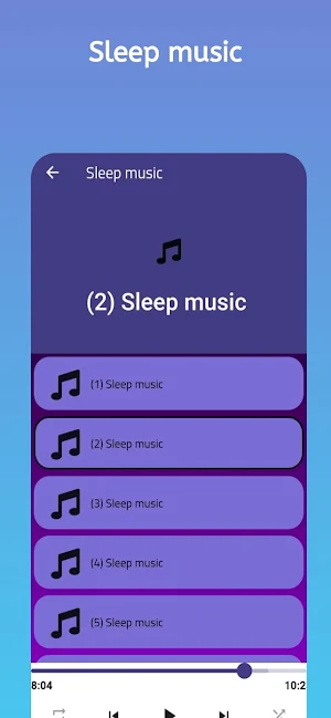 Sleep Music Screenshot 2