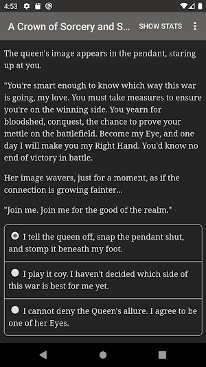 A Crown of Sorcery and Steel Screenshot 1