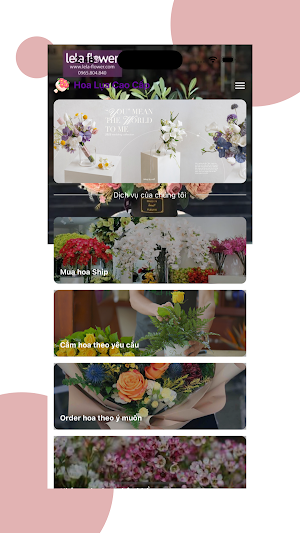 Hoa Lụa Cao Cấp Screenshot 2