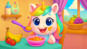 Unicorn Care Game Screenshot 1