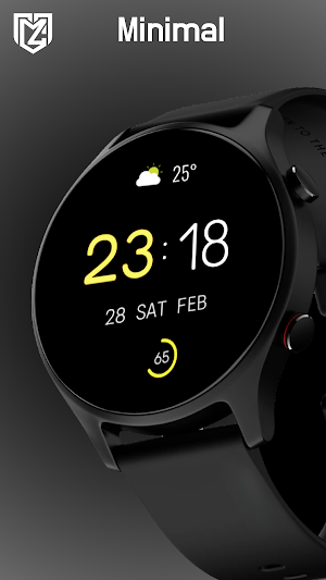 Minimal Watch Face Screenshot 1