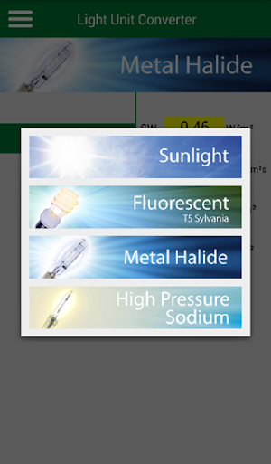 Light Unit Converter Screenshot 1