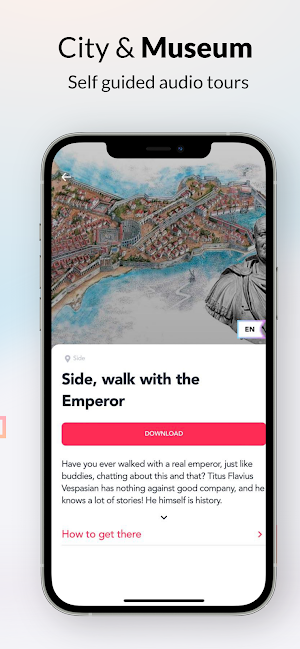 Arquestar: Audio Travel Guide Screenshot 2