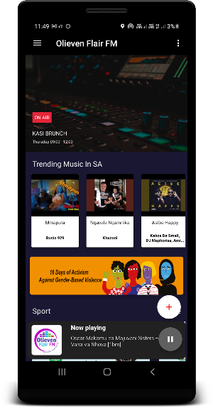 Olieven Flair FM Screenshot 2