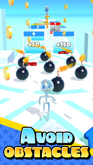 Liquid Man Run Screenshot 1