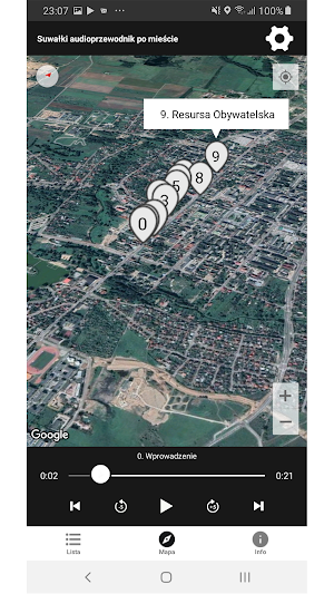 Suwałki audioprzewodnik po mieście Screenshot 3