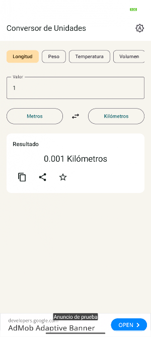 Conversor de Unidades Screenshot 0