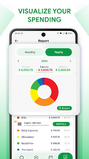 Budget Planner: Money, Expense Screenshot 3
