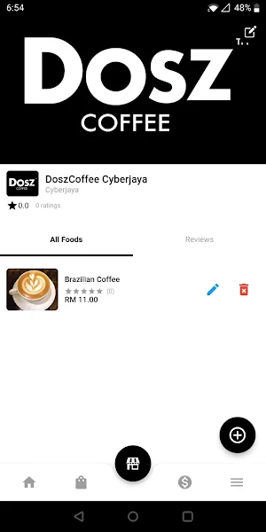 Dosz Coffee Manager Screenshot 0