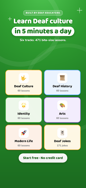 Deaf Culture: Learn & Explore Screenshot 0