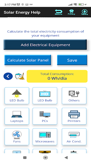 Solar Energy Help Screenshot 1