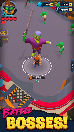 Apocalypse Worm: Zombie Strike Screenshot 3
